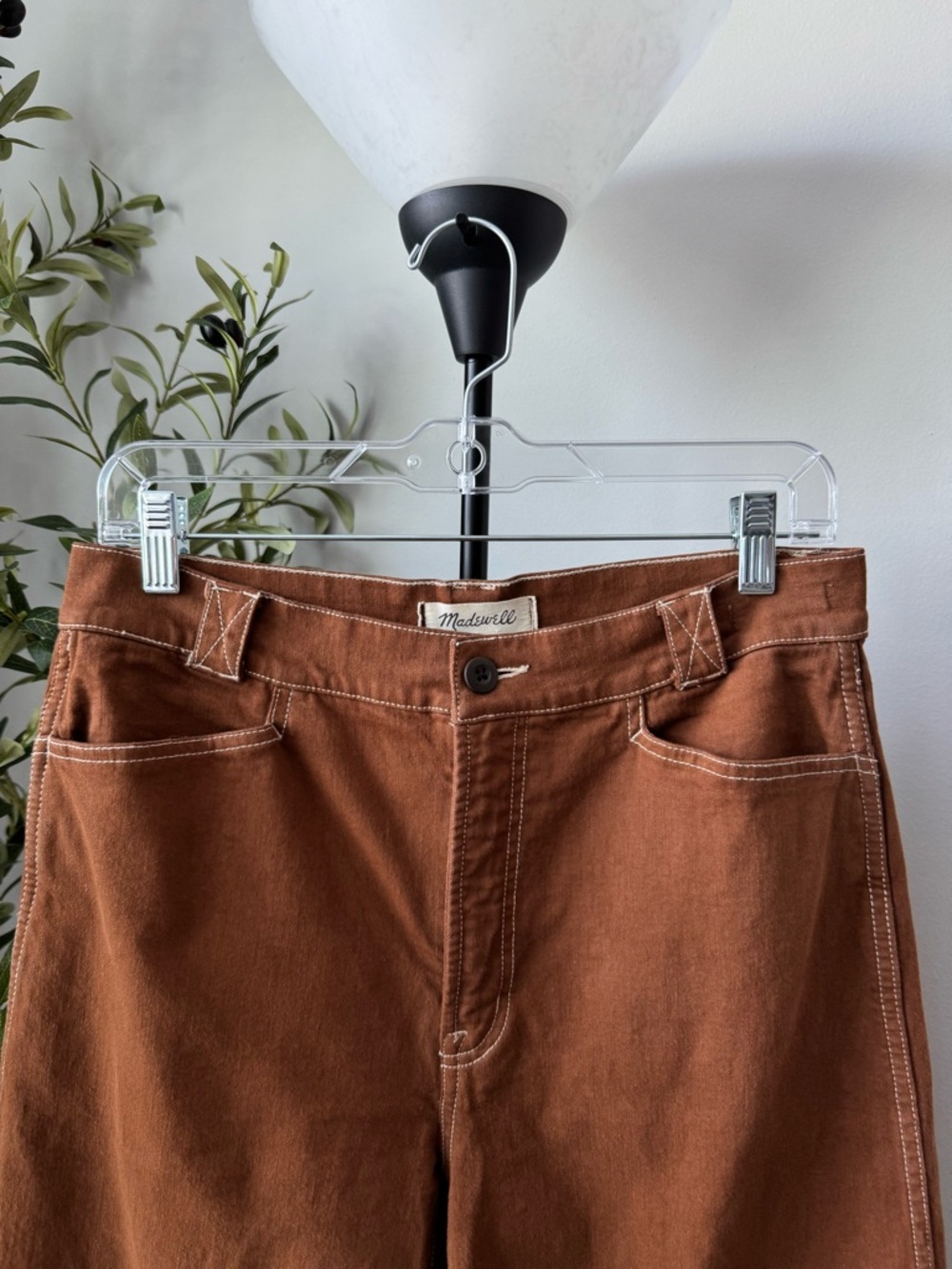 Madewell Emmett Wide-Leg Pants 29 - Picture 3 of 7